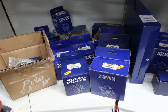 Hylde med div. Varelager VOLVO PENTA m.fl.