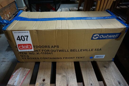 Front til Belleville 5SA famillietelt 