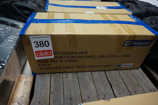 Front til Belleville 5SA famillietelt 