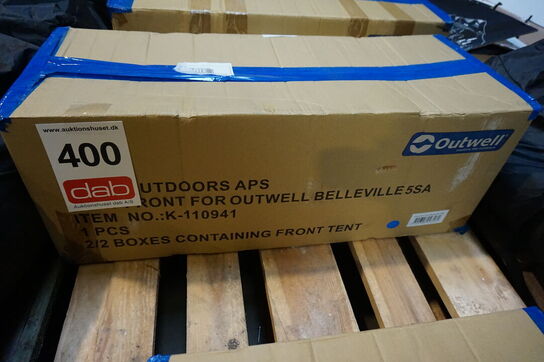 Front til Belleville 5SA famillietelt 