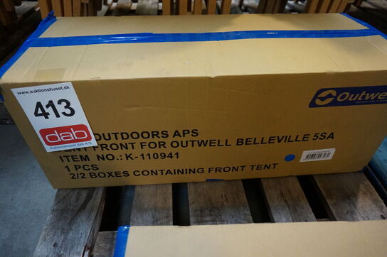 Front til Belleville 5SA famillietelt 