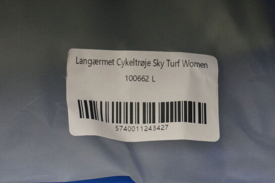 1 stk. Langærmet cykeltrøje TWELVE-SIXTEEN - L