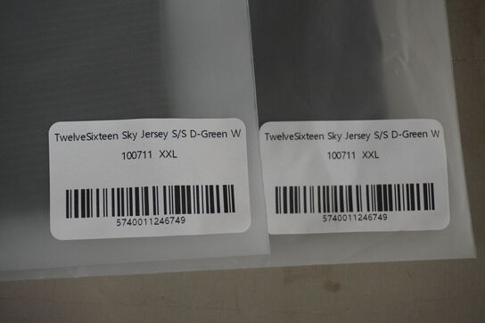 2 stk. Cykeltrøjer TWELVE-SIXTEEN - XXL