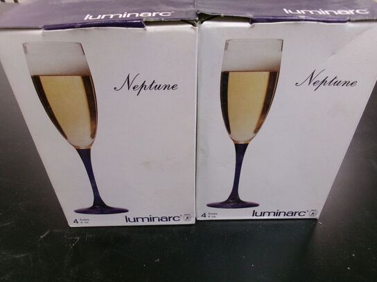 7 stk. champagneglas LUMINARC Neptune