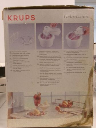 Ice Cream maker KRUPS Gelatissima