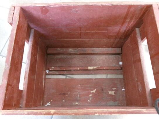 Stor ølkasse, træ CARLSBERG