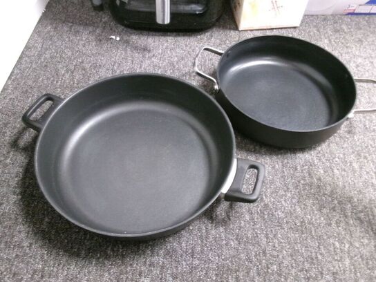 2 stk. stegegryder u/låg KITCHEN AID