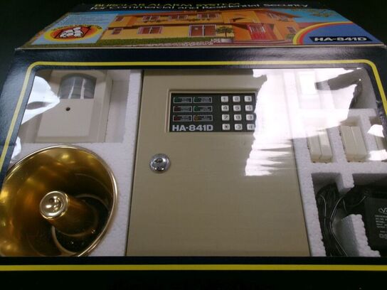 Indbruds alarmsystem, retro
