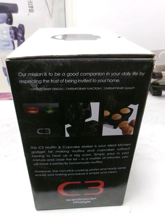 Muffin og cupcake maker C3 SCANDINAVIAN LIFESTYLE