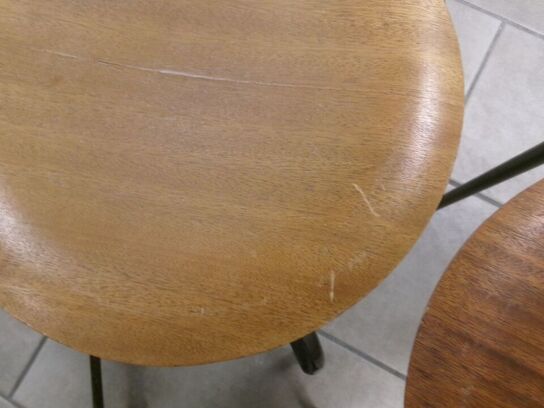 3x2 stk. gamle skamler 2 Kunne være Arne Jacobsen