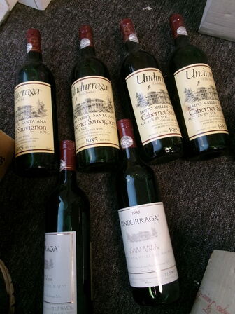 6 flasker vin Undurrago