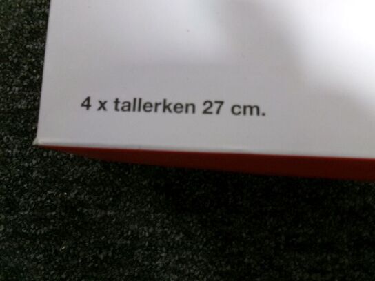 8 stk. tallerken ERIK BAGGER Daily