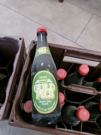 2 x ølkasse, 12 stk., plast CARLSBERG