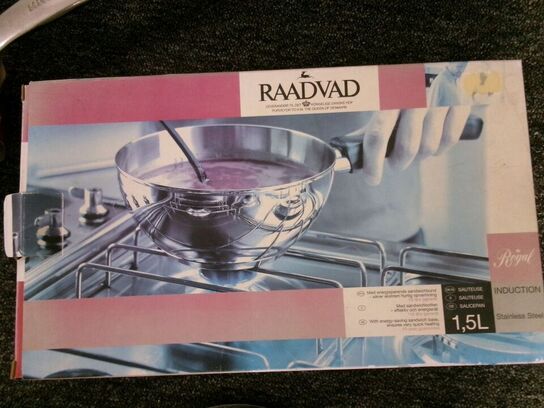 2 stk. kasserolle KITCHEN AID, RAADVAD