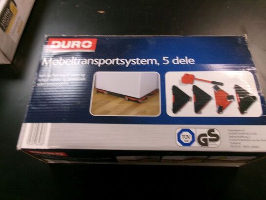 Transportsystem, møbler og lign.