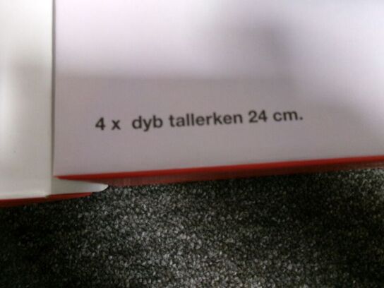 8 stk. tallerken ERIK BAGGER Daily