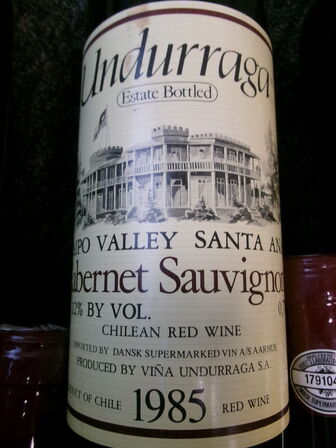 6 flasker vin Undurrago