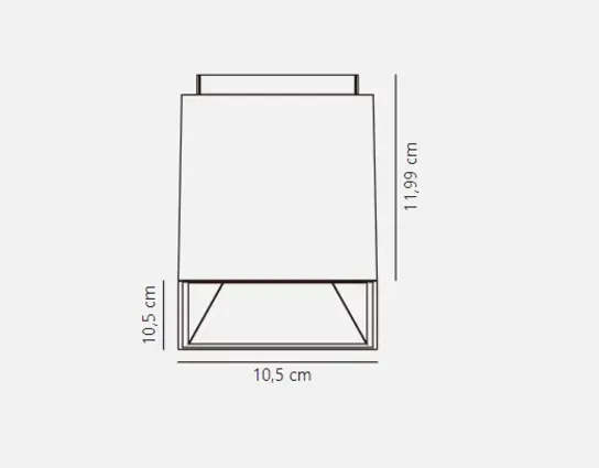 Nordlux ethan 1 spot loftlampe hvid(ubrugt)