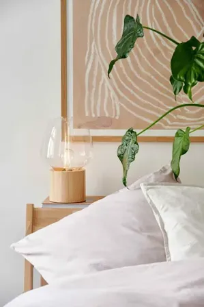 Nordlux christina bordlampe e27 - træ(ubrugt)