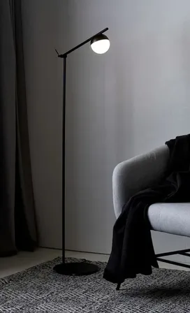 Nordlux contina gulvlampe sort(ubrugt)