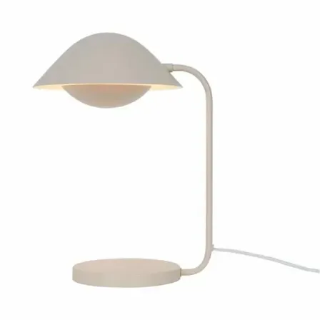 Nordlux freya bordlampe beige(ubrugt)