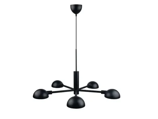 Nomi 5 pendel sort i metal – minimalistisk spisebordslampe(ubrugt)