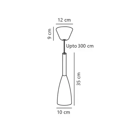 Nordlux pure pendel sort(ubrugt)