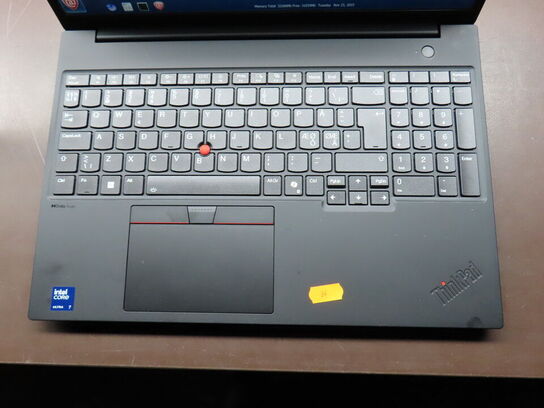 Bærbar PC, LENOVO THINKPAD P16S Gen3