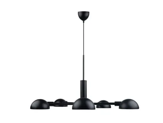 Nomi 5 pendel sort i metal – minimalistisk spisebordslampe(ubrugt)