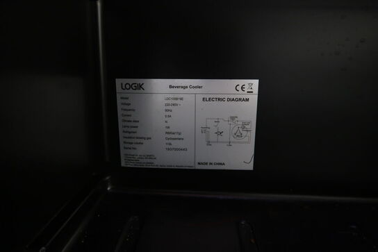 Køleskab LOGIK LDC105B19E
