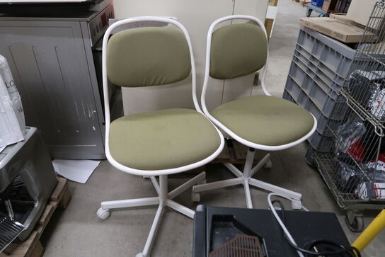 2 stk. kontorstole