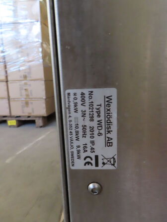 Hætteopvaskemaskine Wexiodisk WD-6