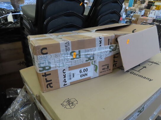 Palle med blandede ting fra frisørsalon