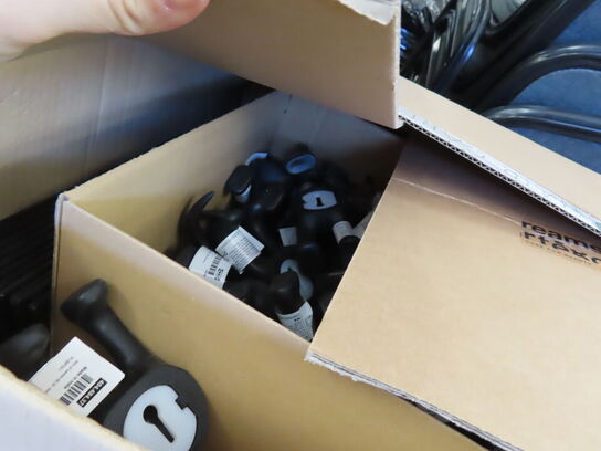 Palle med blandede ting fra frisørsalon