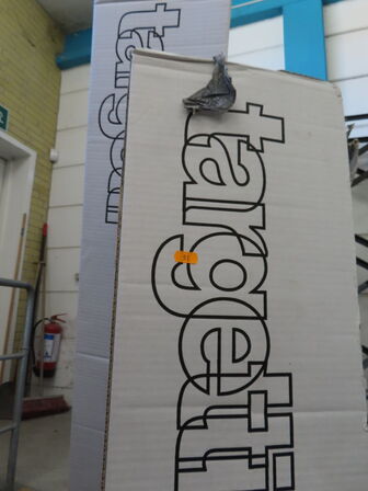 Bur med Messe/butiksinventar