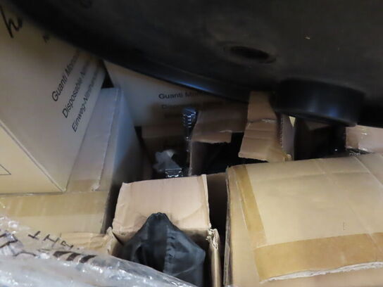 Palle med blandede ting fra frisørsalon