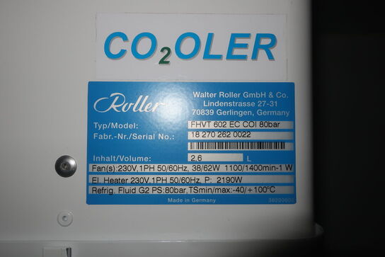 Køle-/fryserum WALTER ROLLER FHVT 603 /FHVT 602