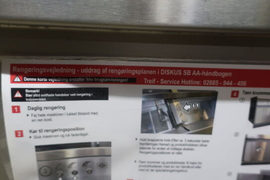 Automatiks brødskæremaskine TREIF DISKUS SB AA