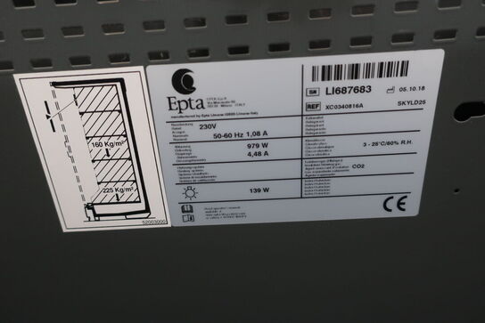 13 fag kølereoler EPTA (læs beskrivelse)