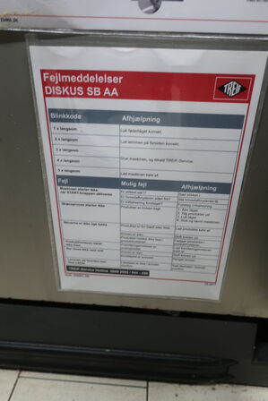 Automatiks brødskæremaskine TREIF DISKUS SB AA