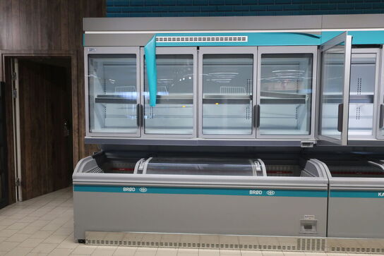 Kummefryser AHT Miami 250 samt skabsfryser EPTA SOUIV25