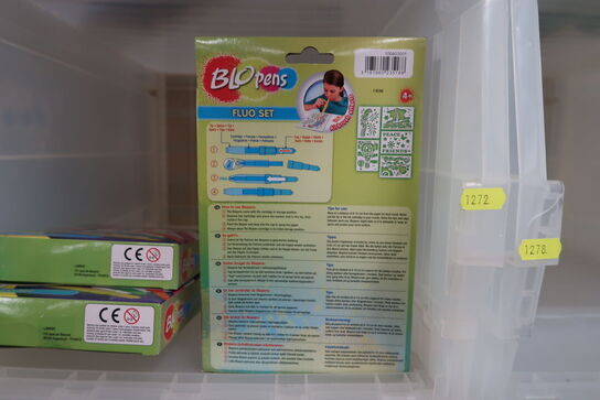 3 stk. blopens FLUO Set