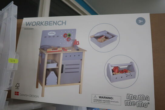 Legetøjs værktøjsbænk MAMA MEMO WorkBench