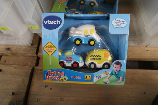 2 stk. legetøjs bilsæt VTECH Toot-Toot Drivers