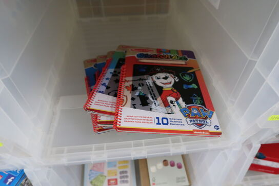 5 stk. tegne/skrabe bøger SCRATCH ART