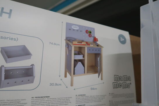 Legetøjs værktøjsbænk MAMA MEMO WorkBench