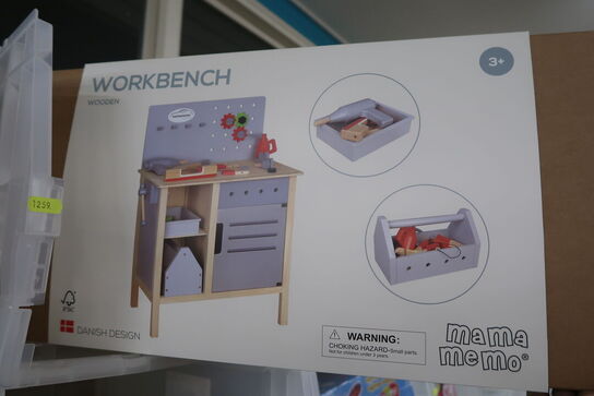Legetøjs værktøjsbænk MAMA MEMO WorkBench