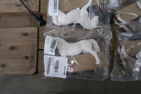 10 stk. legetøjsheste SCHLEICH