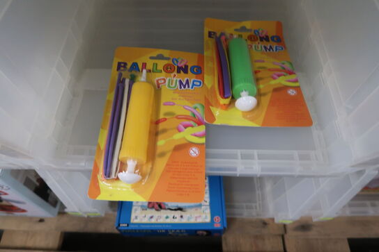 2 stk. pumper samt balloner