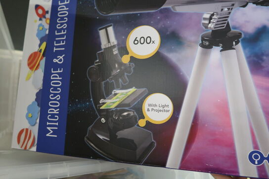 Legetøjs mikroskop og teleskop SPIRE